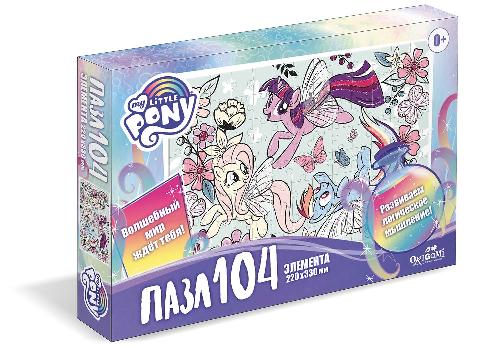 Пони.Пазл.104Эл.Пони в цветах.05709