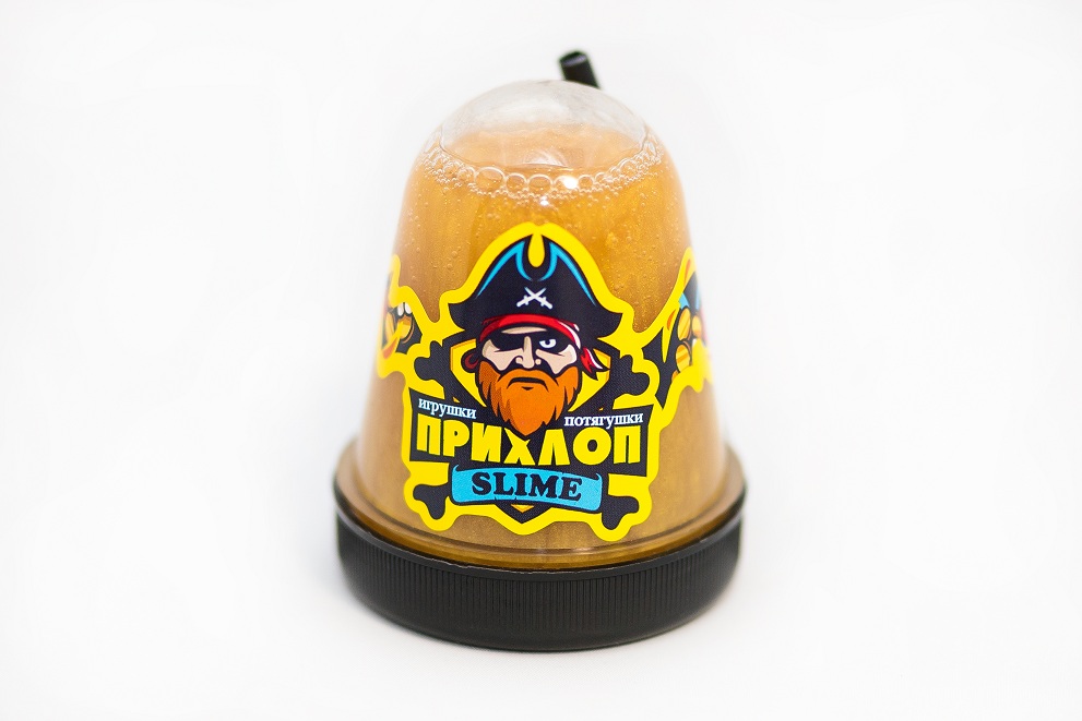 Слайм "Прихлоп" Перламутр ЗОЛОТО 130 гр
