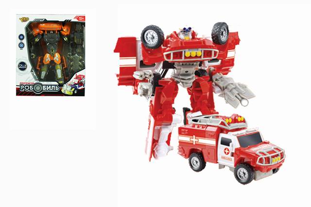 Робот - трансформер, световые эффекты