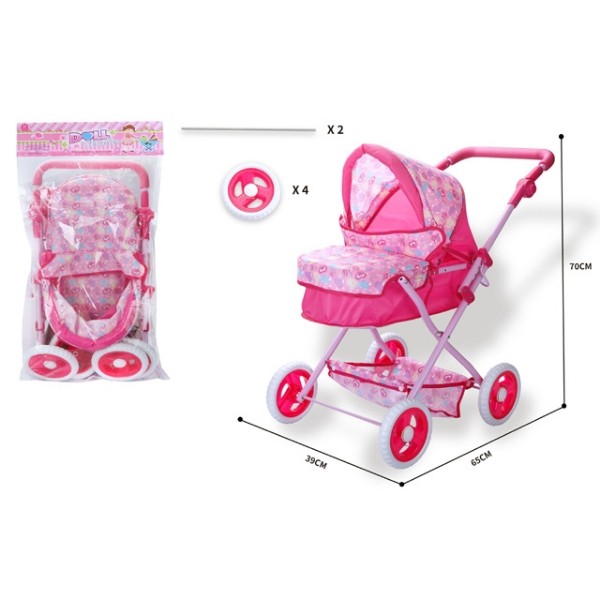 Коляска для кукол металлическая