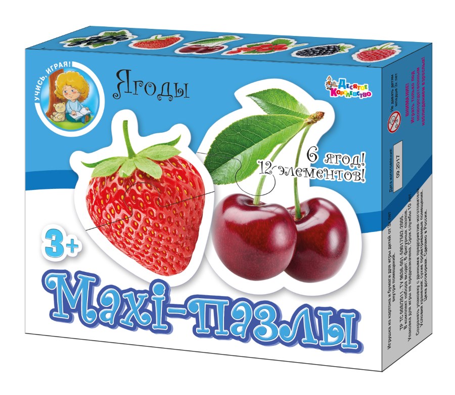 Пазлы 14 эл Maxi "Ягоды" 