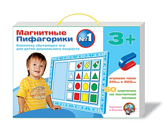 Игра магнитная "Магнитные Пифагорики 3+" № 1