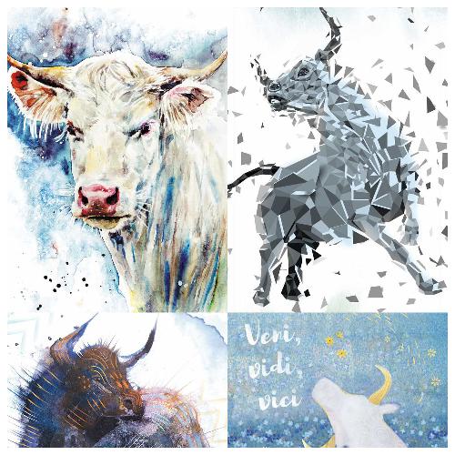 2021 Год Быка.Пазл Мини.54Эл.Вид 2. в асс.05338