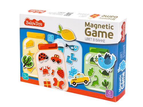 Игра магнитная "Цвет в банке" Магнитная игра