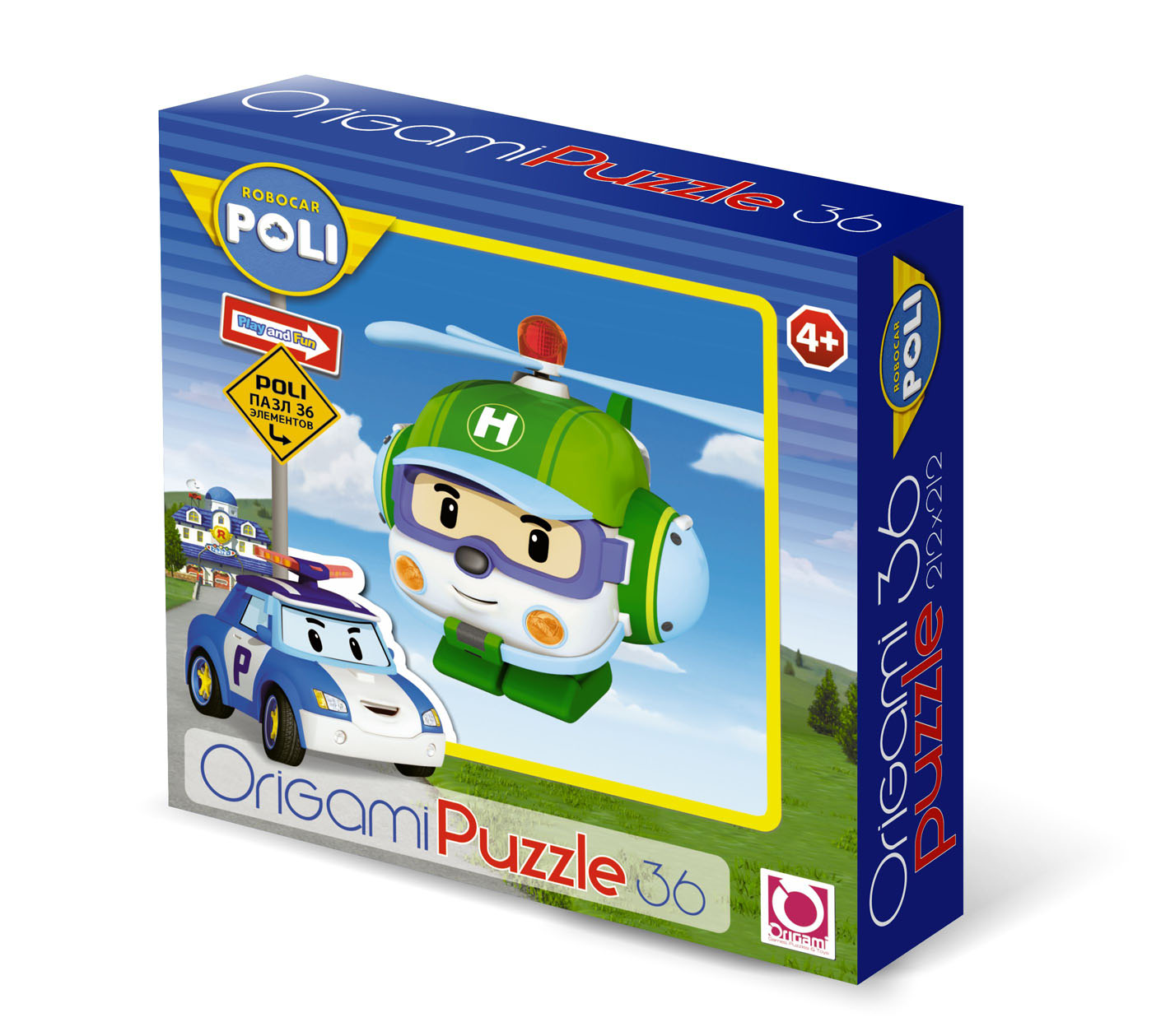 Робокар Поли.Пазл. 36Эл.Хэли.00169