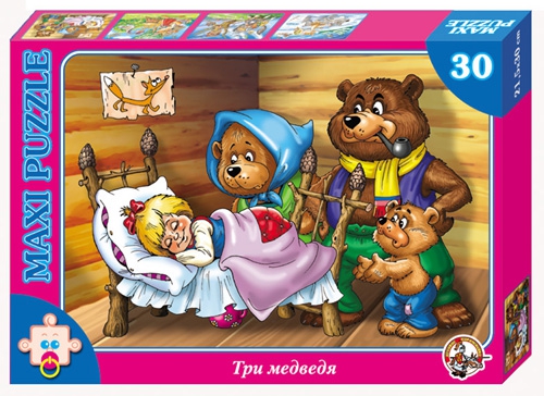 Пазлы 30эл.(maxi) Три  медведя СП НЗ