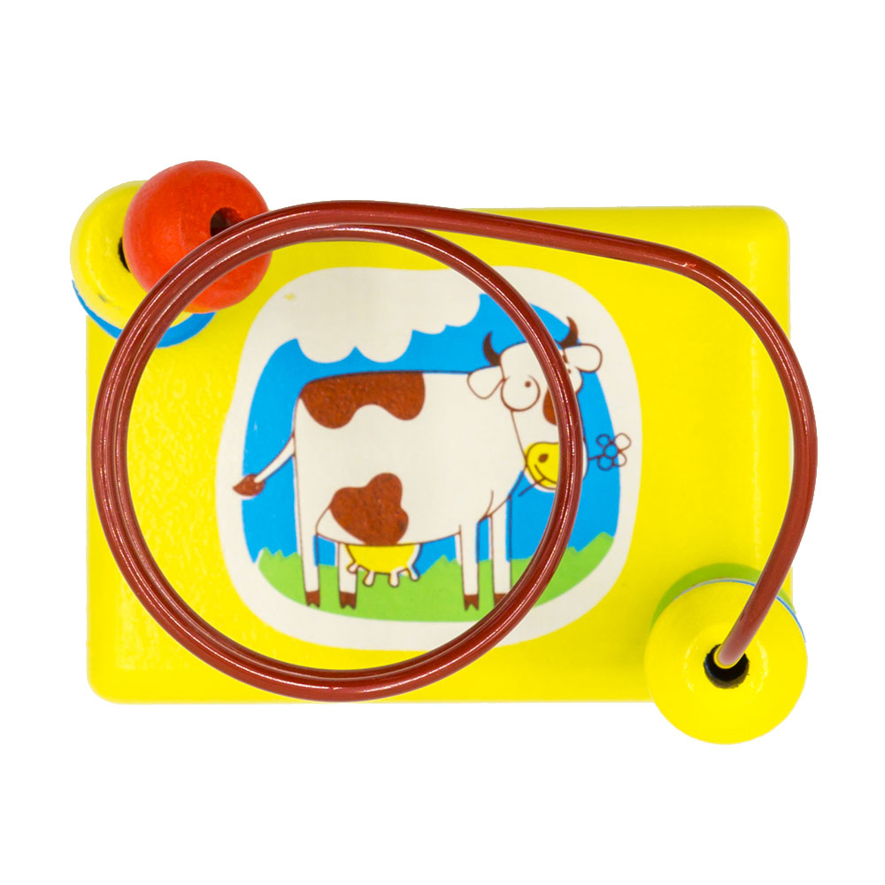 Лабиринт корова желтая