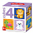 Кубики "Звери" (без обклейки) 4 шт BABY TOYS