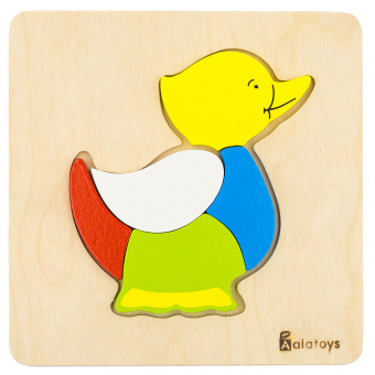 Пазлы "Уточка " игрушки