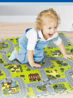 Коврик для малышей "Город"