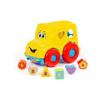 Игрушка развивающая "Автобус" (в сеточке)