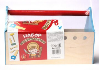 Набор инструментов ( молоток , пила , ключ , отвертка , уголок )