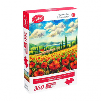 Астрель.Пазл.360Эл.Маковое поле.06435 игрушки