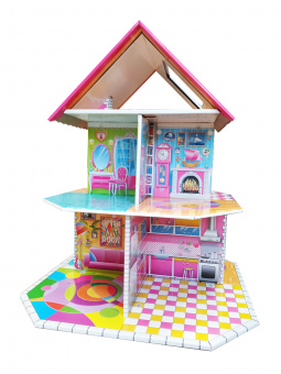 Кукольный домик быстрой сборки "Коттедж" Dream House