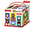 Пазлы тройные "Звери и профессии" Baby Toys 24 эл 
