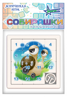 Логическая игра "Собирашки" (Улитка)