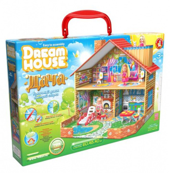 Кукольный домик быстрой сборки "Дача" Dream House