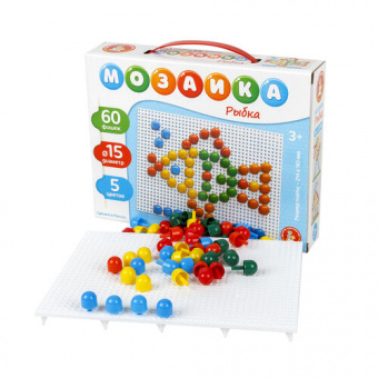 Мозаика "Рыбка" d15/60 эл игрушки