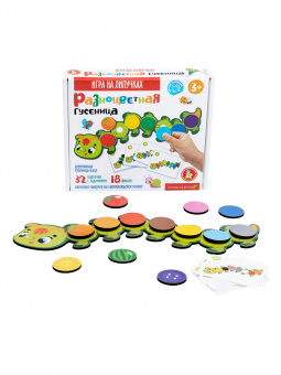Игра развивающая на липучках "Гусеница"